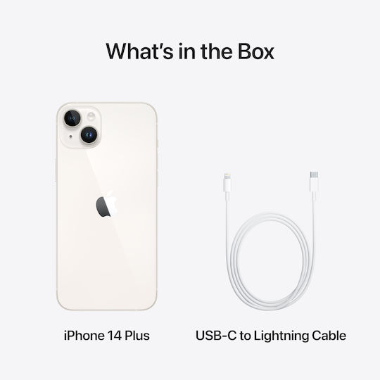 Apple iPhone 14 Plus (6GB/128GB) Starlight