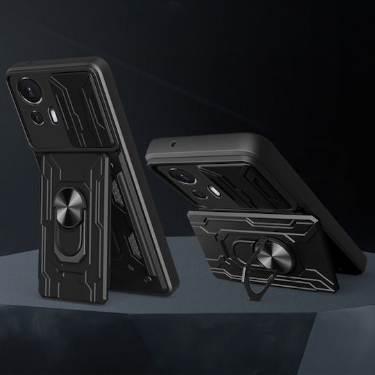 Back Cover Metalic Negru (Motorola Edge 30 Neo 5G)