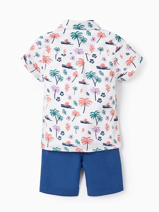 Zippy Kinder Set mit Shorts Sommer 2Stück Blue