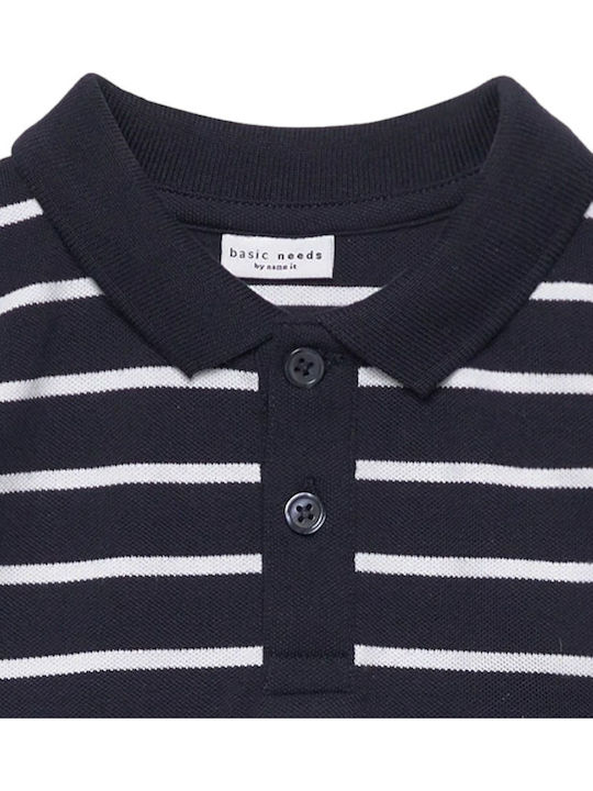 Παιδικό Polo Κοντομάνικο Dark Sapphire