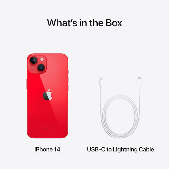 Apple iPhone 14 (6/128GB) Product Red