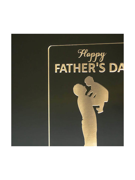 Led lamp "father's Day" W00881