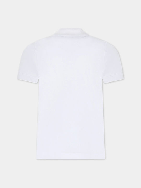 Timberland Kids Polo Short Sleeve White