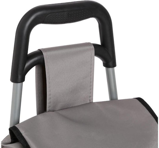 Stoff Einkaufswagen Gray 35x28.5x91.5cm