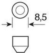 12v - 105x38mm - C10w - 10w - 10w Festoon Sv85 1pcs Narva