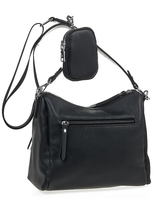 Verde Damen Tasche Schulter Schwarz