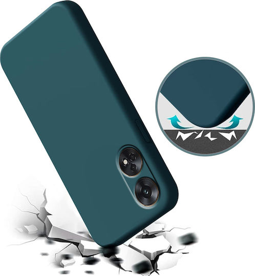 Back Cover Σιλικόνης Πράσινο (Oppo Reno8 T)