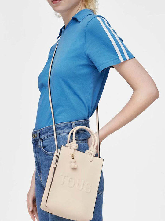Bolso Pop Damentasche Schultertasche Beige