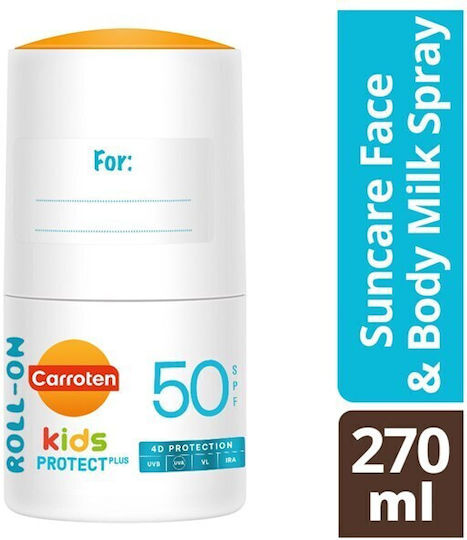 Carroten Kids Protect Plus Водоустойчив Детско Слънцезащитно Стик SPF50 50мл