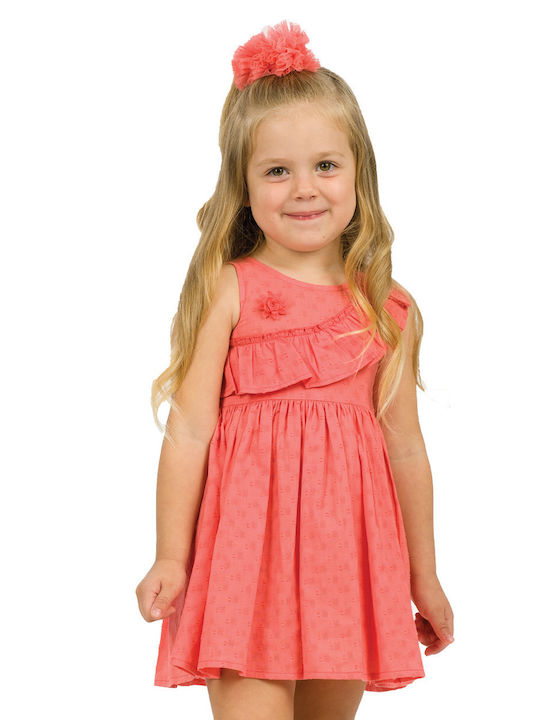 Energiers Kids Dress Floral Sleeveless Coralli