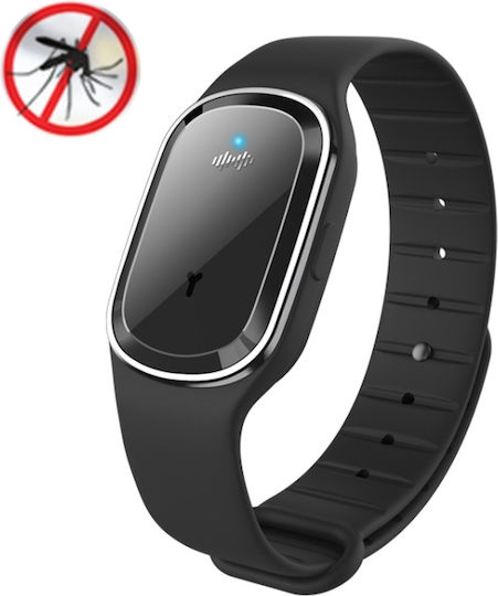 Ultrasunete anti-tarmite și insectă ceas cu brățară - negru