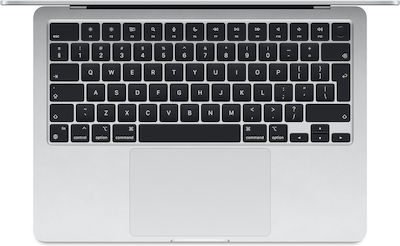 Apple MacBook Air 13" (2024) 13.6" Retina Display (M3-8-core/16GB/512GB SSD) Silver (GR Keyboard)