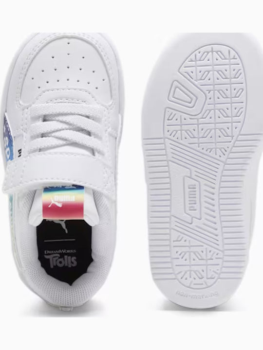 Caven 2.0 Kids Sneakers With Hoop & Loop Closure White