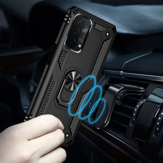 Erbord Back Cover Metallic Black (Oppo A54)