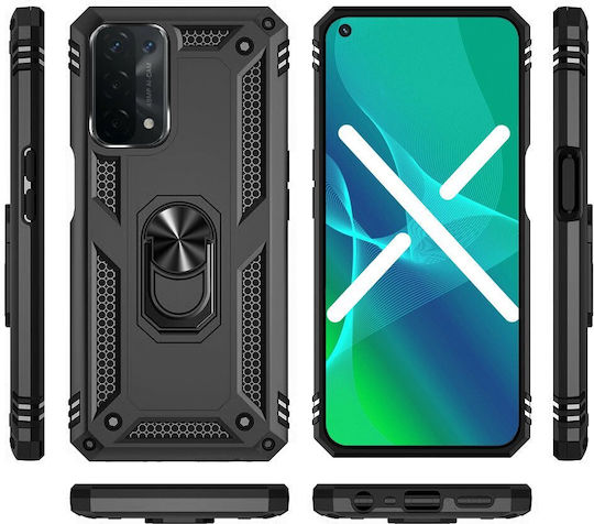 Erbord Back Cover Metallic Black (Oppo A54)
