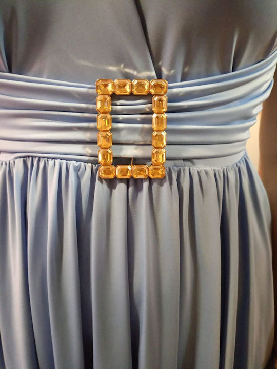 Sommer Damenkleid Hellblau