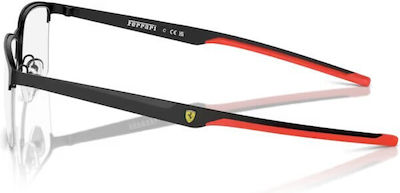 Ferrari Metal Eyeglass Frame Black FZ7003 101