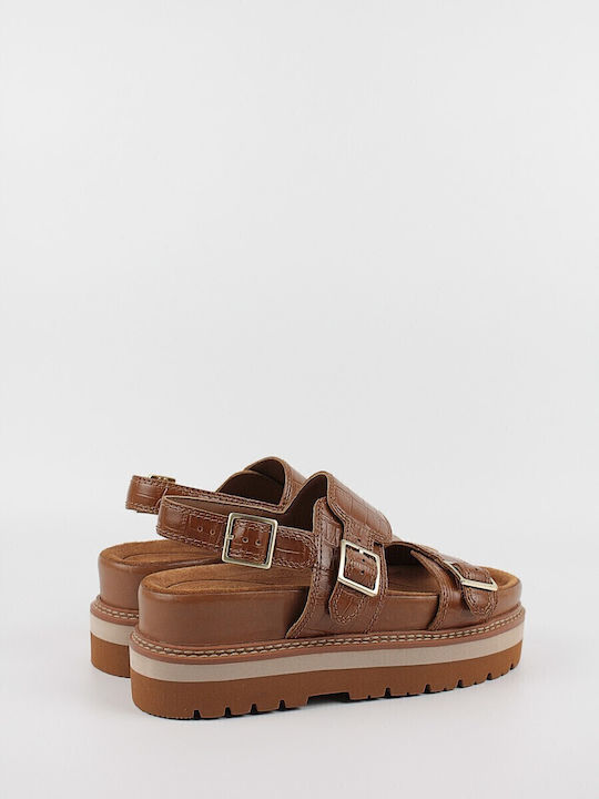 Women's Platform Shoes Tabac Brown