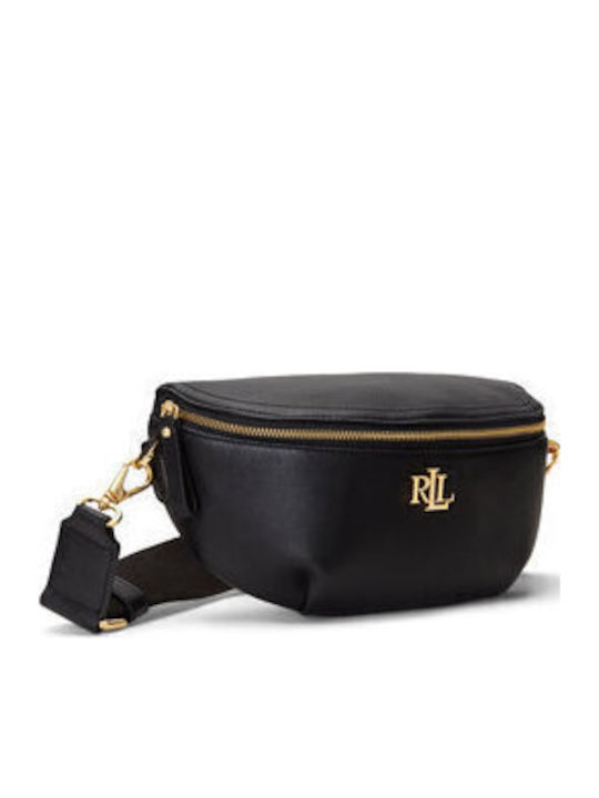 Women's Leather Bum Bag Black