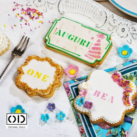 Șabloane de patiserie din Plastic 26x17.5cm