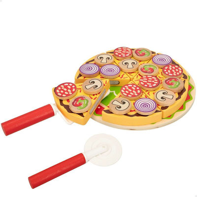 Wooden Toy Woomax Pizza 27 Pieces (x6)