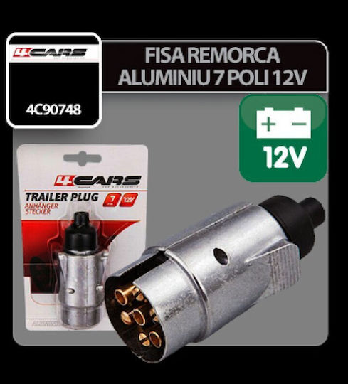 4cars Фиш Приза за Ремарке с 7 пина 12V