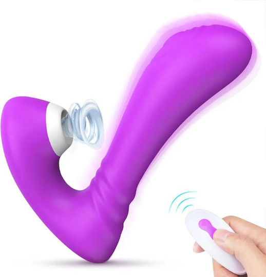 Lyst Ασύρματος G-spot Δονητής Με Αναρροφητή Με 9 Αναρροφήσεις & 9 Δονήσεις Από Σιλικόνη