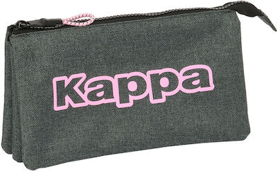 Triple Cassette Kappa Silver Pink Grey 22 X 12 X 3 Cm