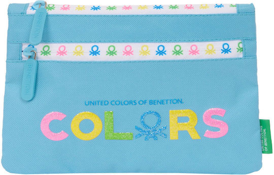 Penare Benetton Spring Sky Culoare Full Face Albastru 23 X 16 X 3 Cm