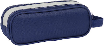 Benetton Varsity Grau Marineblau 21 X 8 X 6 Cm