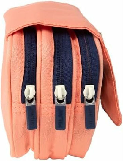 Milan Series 1918 Pink Pencil Case 13 X 24 X 10 Cm