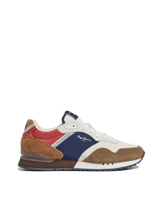 Pepe Jeans London Class Sneakers Mud Brown