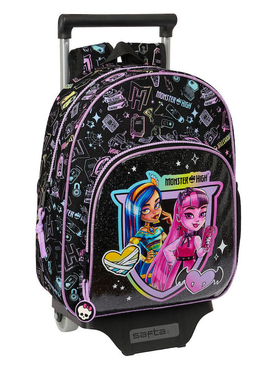 Σχολική Τσάντα Με Ρόδες Monster High Μαύρο 28 X 34 X 10 Cm Σχολική Τσάντα Με Ρόδες Monster High Μαύρο 28 X 34 X 10 Cm