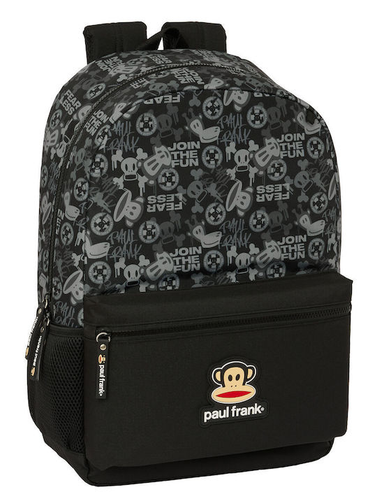Paul Frank School Bag Join The Fun Black 30 X 46 X 14 Cm