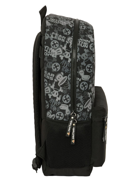 Paul Frank School Bag Join The Fun Black 30 X 46 X 14 Cm