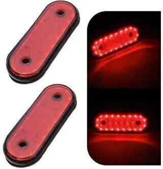 Σετ Φώτα Τρέιλερ LED με Βίδες 2τμχ