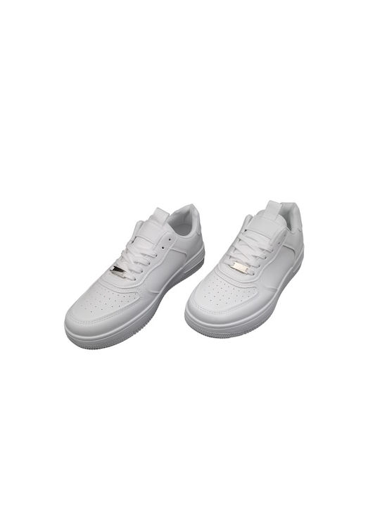 Jomix Ανδρικά Ανατομικά Flatforms Sneakers Λευκά