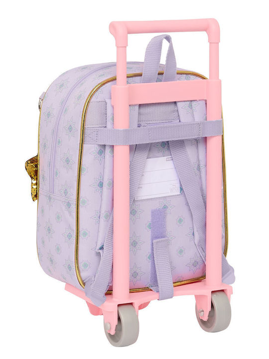 Schulranzen mit Rädern Wish Lilac 22 X 27 X 10 Cm