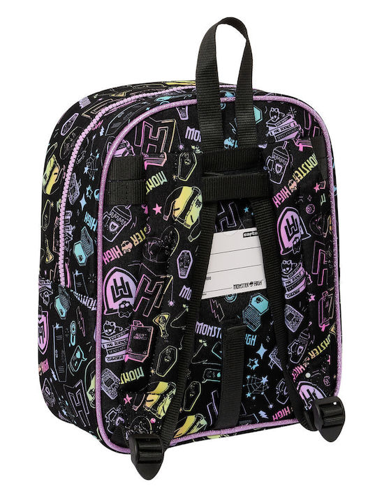 Children's Bag Monster High Black 22 X 27 X 10 Cm