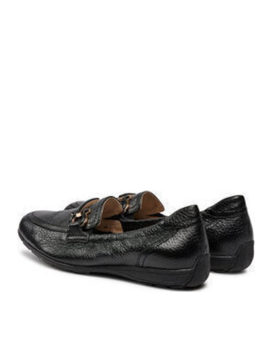 Damen Mokassins in Schwarz Farbe