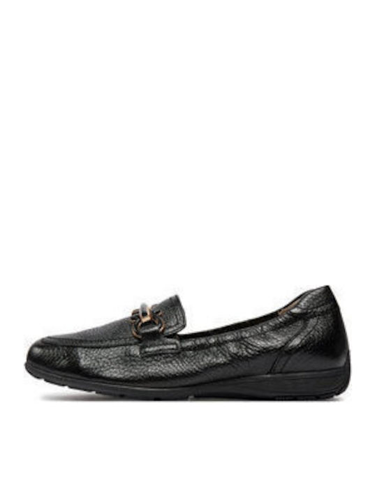 Damen Mokassins in Schwarz Farbe