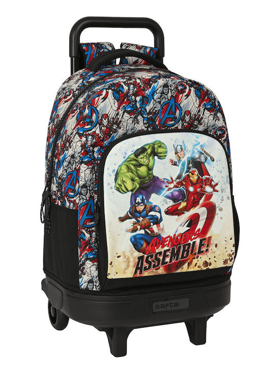 School Bag With Wheels The Avengers Forever Multicoloured 33 X 45 X 22 Cm