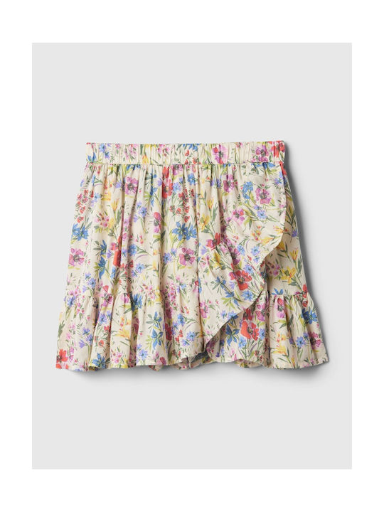 GAP Kids Skirt Floral White