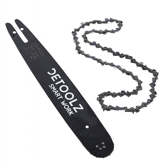 Detoolz Set lame și lanț pentru drujbe 35cm (14")
