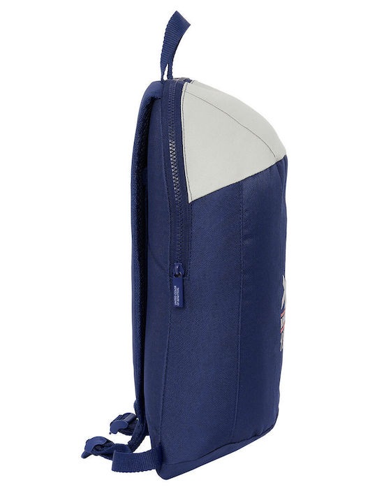 Σακίδιο Benetton Varsity Mini Γκρι Ναυτικό Μπλε 22 X 39 X 10 Cm