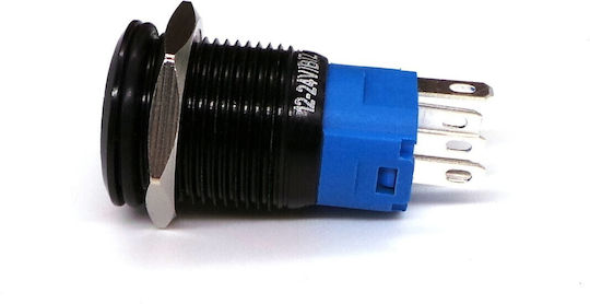 Автомобилен превключвател On/Off 12V 50000 Червен
