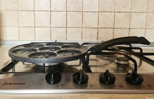 Pfanne für Pfannkuchen aus Aluminium mit Antihaftbeschichtung 26cm
