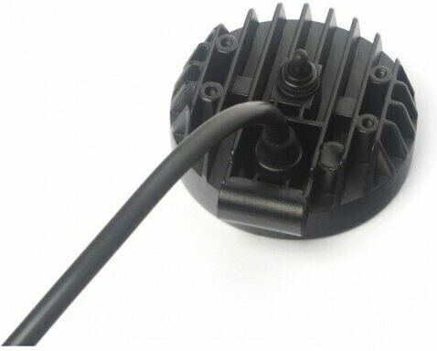 Kamar 12led Work Lamp Metal Round With Switch 12/24v