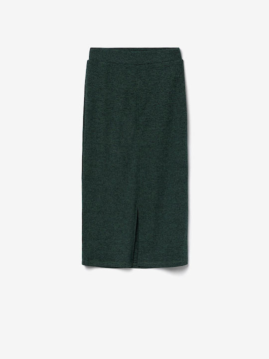 Tiffosi Pencil Skirt in Green color