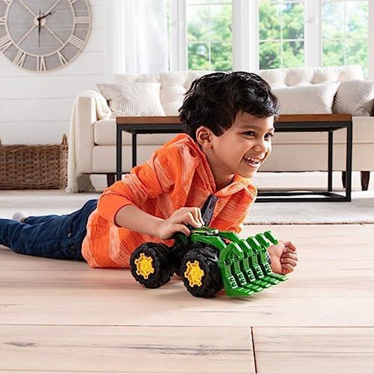 John Deere Kids 736 47327 Ea Rev Up Tractor, Red